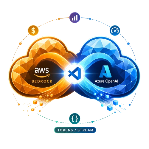 Cloud LM Provider — AWS Bedrock & Azure OpenAIfor GitHub Copilot